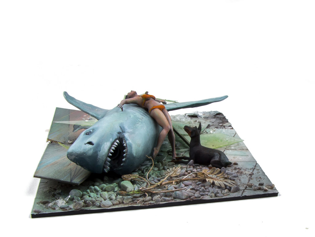 Zig & Sharko 1/35 diorama